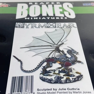 Reaper Bones Miniatures WYRMGEAR WINGED DRAGON Modelo HobbyQ - TOTALMENTE NUEVO 2018 - Imagen 1 de 8