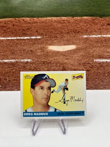 Greg Maddux 2004 Topps Heritage #214 Atlanta Braves - Bild 1 von 2