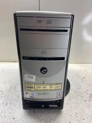 eMachines W4885 Intel Pentium 4 2.80GHz 768MB NO HDD - Image 1 of 4