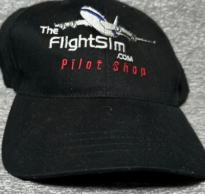 Gorra de béisbol la tienda piloto flightsim.com. Negro talla única Foto 1 de 4