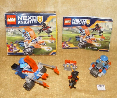 LEGO Sets: Nexo Knights 70310-1 Knighton Battle Blaster & 30371-1 Knight's Cycle - Image 1 of 4