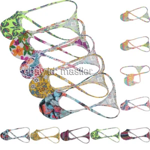 Biancheria intima hipster uomo copertura minima in posa bikini nuoto corda a G - Foto 1 di 21