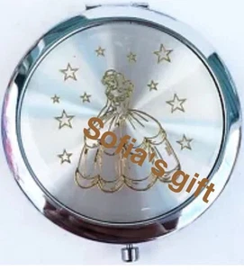 Quinceañera favor Compact Mirror recuerdos Para quinceañera 12pcs Sweet Sixteen - Imagen 1 de 5