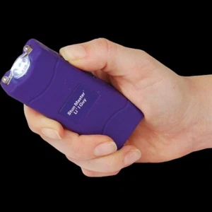 Lil' Guy 60,000,000 Volt Stun Gun with Flashlight - Purple - Picture 1 of 5