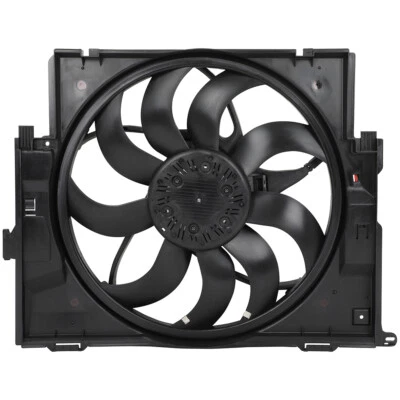 Conjunto de ventilador de refrigeración de radiador eléctrico para BMW 328I 2012-2016 y BMW 428I 2014-16 Foto 1 de 4