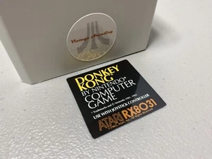 Donkey Kong (Atari 400/800) Replacement Game Label - Picture 1 of 1