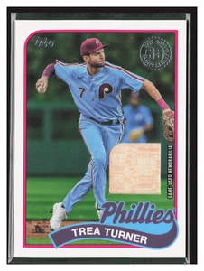 Trea Turner - 2024 Topps '89 Topps Relics #89BRTT - Picture 1 of 2