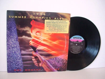 1988 SUMMER OLYMPICS ALBUM PROMO Arista AL 8551 BEE GEES WHITNEY HOUSTON KASHIF Foto 1 de 4