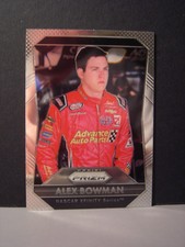 ALEX BOWMAN 2016 PANINI PRIZM RACING CARD NO. 7