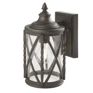 HDC Walcott Manor 11.5 in. 1-Light Antique Bronze Hardwired Outdoor Transitional - Picture 1 of 11