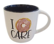 “I Donut Care” 18 oz Coffee Mug Large NEW