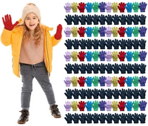 120 Pack Wholesale Bulk Kids Gloves Pack B / Assorted - Picture 1 of 8