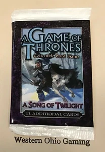 A Game of Thrones CCG A Song of Twilight Booster Pack NEW GOT TCG - Picture 1 of 1