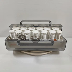 Sunbeam Salon Curls 20 Hot Hair Roller Curler With Pins AU Cord Clean Unit - Picture 1 of 13