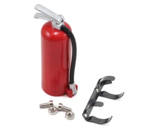 EXTINTOR DE INCENDIOS escala 1/10 *rojo* con soporte + herrajes - Imagen 1 de 2