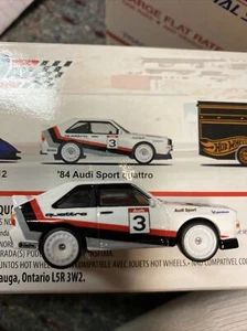 Hot Wheels 2023 Track Day Euro 1984 AUDI QUATTRO race car NEW LOOSE Premium - Picture 1 of 9