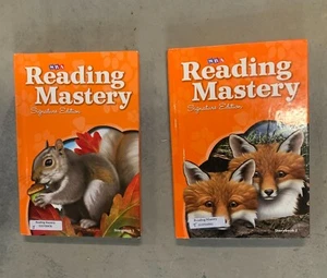 SRA READING MASTERY SIGNATURE EDITION GRADE 1 STUDENT TEXTBOOKS 1 AND 2 - Picture 1 of 2