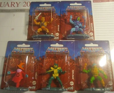 Mattel Masters Of The Universe MOTU Micro Collection. Полный лот из 5 фигурок. - Изображение 1 из 4