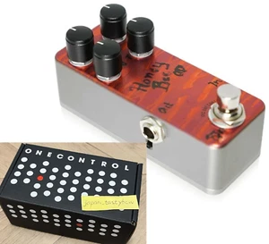 One Control Honey Bee OD 4K Mini Custom Guitar effects pedal Made in Japan - Picture 1 of 8