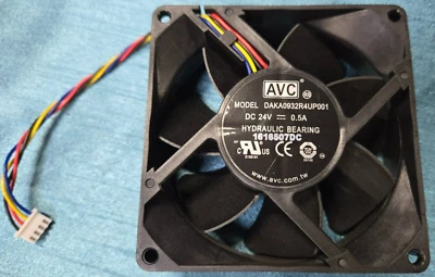 AVC DAKA0932R4UP001 24V 0.5A Ball Inverter Cooling Fan - Image 1 of 3