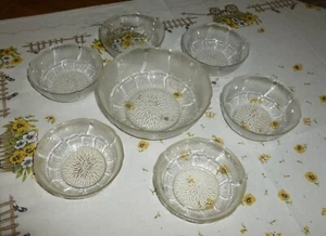 Arcoroc Luminarc Fleur - Schüssel und 6 hohe Dessertschälchen - Bild 1 von 3