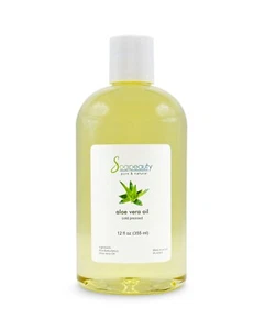 Aceite de aloe vera para piel y cabello - Hidratante profundo y calmante, cosméticos hágalo usted mismo - Imagen 1 de 14