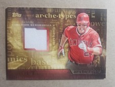 2015 Topps Archetypes Mike Trout Jersey Relic /99 Los Angeles Angels