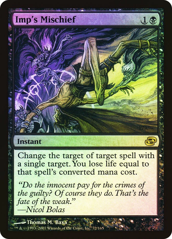 MTG FOIL Imp's Mischief  - Planar Chaos #072 - Image 1 of 1