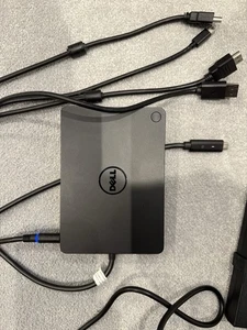 Dell K17A / K17A001 USB-C Docking Station With Genuine Dell 130W PSU - Zdjęcie 1 z 5