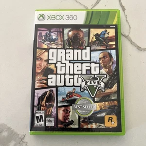 XBOX 360 Grand Theft Auto V 5 (Microsoft Xbox 360, 2013) con mapa ¡PROBADO Y FUNCIONA! - Imagen 1 de 4