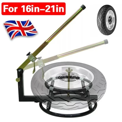 16"-21" Motorcycle Tire Changing Machine Portable Tyre Bead Breaker Changer Kit - Image 1 of 4