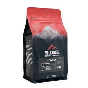 Kenya AA Coffee, 100% Pure, Whole Bean, Fresh Roasted, Kosher, 16-ounce - Picture 1 of 9