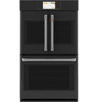 Café CTD90FP3ND1 30"" Profesional Negro Mate Puerta Francesa Inteligente Doble Pared Ove Foto 1 de 4