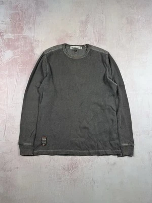 Camiseta Nigel Cabourn Utility Rayas Acanalada Manga Larga Militar Talla M Foto 1 de 4