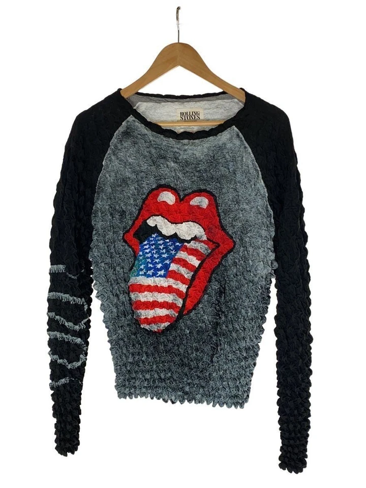 MASU Other x THE ROLLING STONES POPCORN RAG 48 Polyester GRY MVFW-CS0122R Used - Image 1 of 4