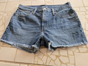 JCrew Distressed Denim Womens Shorts Size 29 Must Have Shorts Of The Season! - Picture 1 of 7