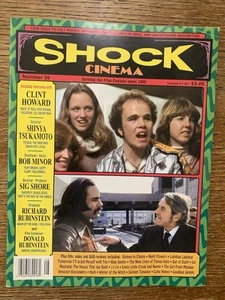 #28 SHOCK CINEMA cult movie magazine CLINT HOWARD - BOB MINOR FN/VF COPY - Picture 1 of 3