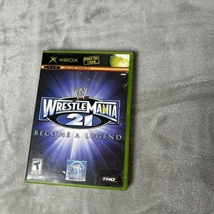 WWE Wrestlemania 21 (Microsoft Xbox, 2005) komplett mit Handbuch - Bild 1 von 4
