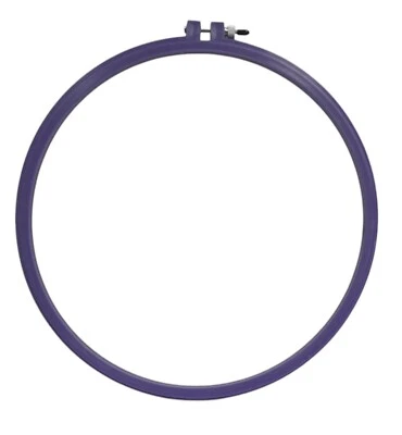 Susan Bates Purple Hoop-La Embroidery Hoop 10 Inch - Image 1 of 2