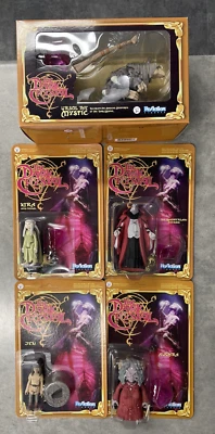 2016 Reaction Action Figure Dark Crystal Set of 5 Jen Aughra Kira Ursol Skeksis Foto 1 de 4