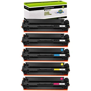 5 Set Toner Fits for HP 204A Color LaserJet Pro M154 M154a MFP M180 M181 CF510A - Picture 1 of 12