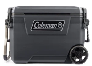 Colemans Convoy 65QT Wheeled Cool Box Camping Holiday Caravan Picnic - Picture 1 of 6