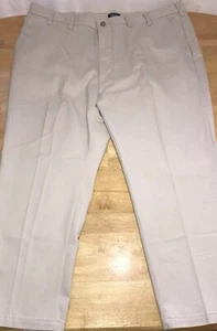 NUEVO IZOD Hombre Performance Plus Sport Flex Chino Beige Caqui Pantalones 44x30 - Imagen 1 de 10