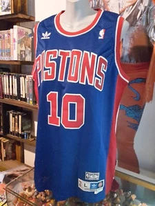 Dennis Rodman NBA Detroit Pistons Jersey Gr L Adidas Hardwood Classic - Bild 1 von 6