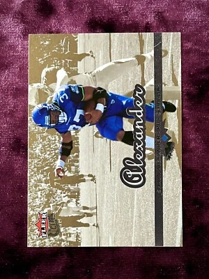 Shaun Alexander 2006 Fleer Ultra Gold MINT Seahawks Legends Jersey Alabama Tide - Image 1 of 2