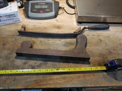 ANTIQUE WOOD HANDLE RASP & FILE 14" MADE IN USA - Image 1 of 4