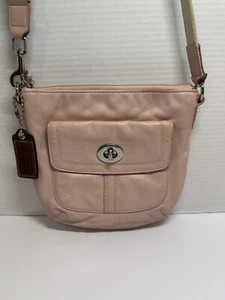 PARK LEATHER SWINGPACK (COACH F49170) LIGHT PINK - Picture 1 of 17