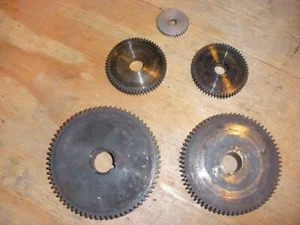 5 engranajes steampunk industriales - Imagen 1 de 3
