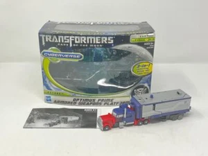 TRANSFORMERS DOTM CYBERVERSE OPTIMUS PRIME ARMORED WEAPONS PLATFORM! COMPLETE! - Picture 1 of 1