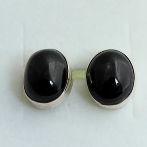 Star Diopside Earrings 925 Silver Natural Star Diopside Gemstone Jewelry Fine - Picture 1 of 3